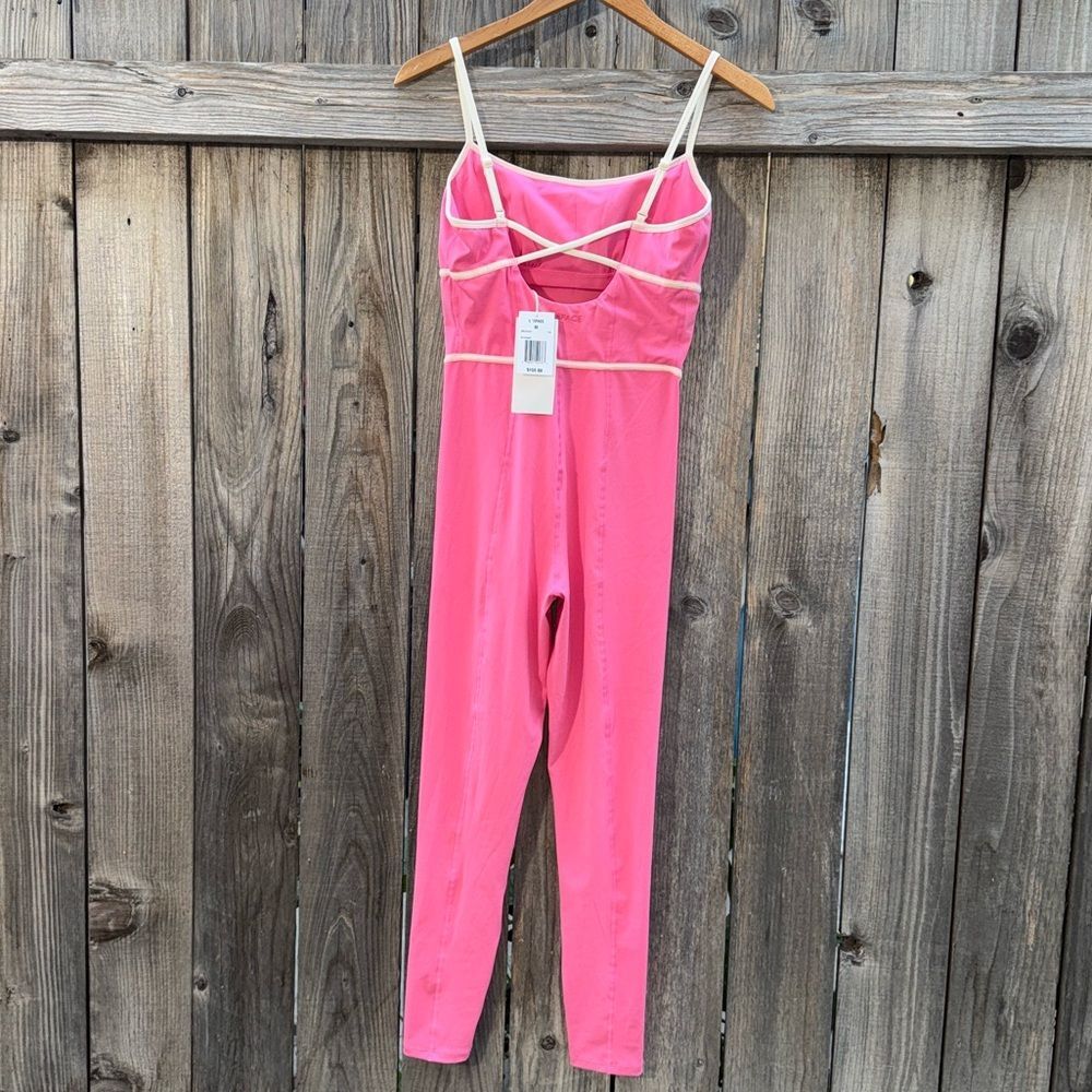 L*Space Pink Ace Jumpsuit Womens Size Medium - Picture 6 of 8